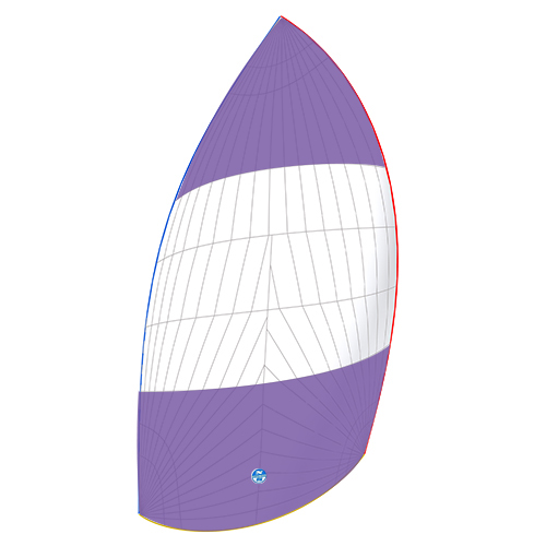 Purple Flag Asymmetrical Runner